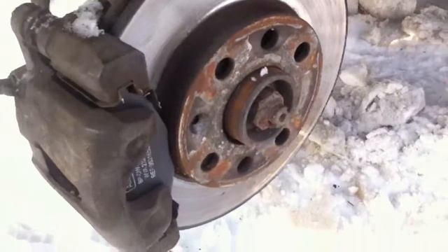 Daewoo Sens | Заміна передніх колодок