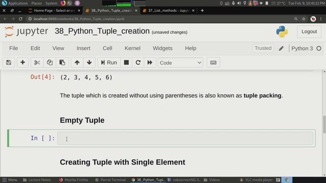 #38 Tuple Creation In Python | How To Create Tuple In Python | Tuple Introduction | Tech Blooded смотреть онлайн