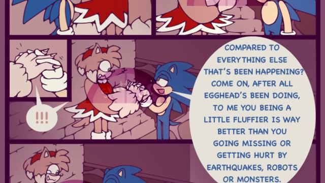 Sonic X Amy (Sonamy) Comic Dub Compilation смотреть онлайн