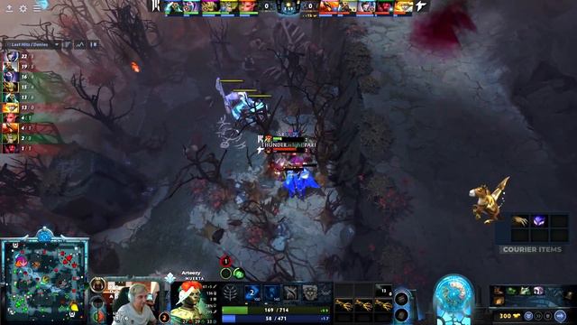 Casters have gone Speechless seeing Arteezy's WCYD moment смотреть онлайн