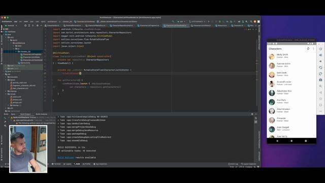 Arquitectura en Android, utilizando MVVM, HILT(DI) y StateFlow смотреть онлайн