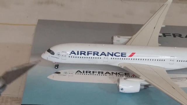 GeminiJets Air France A350-900 1:400 Model Review смотреть онлайн