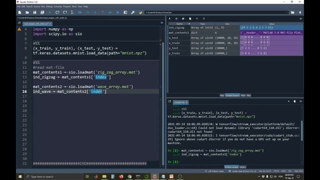 Read MNIST Images Based on Wave and Zigzag Orders in Python смотреть онлайн