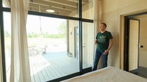 Модульный минималистичный маленький дом/Обзор  мини-дома Tiny Housе/Скаут Хаус