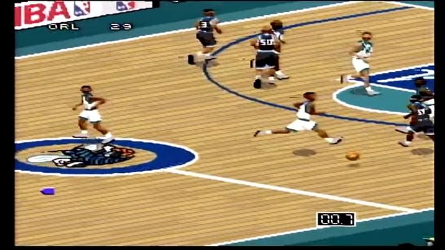NBA Live 97 SNES gameplay смотреть онлайн