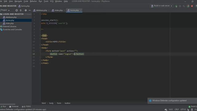 How to make a PHP Login System || Part 2 || HTML PHP SQL BOOTSTRAP смотреть онлайн