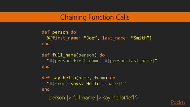 Getting Started with Elixir : Functions and Modules | packtpub.com смотреть онлайн
