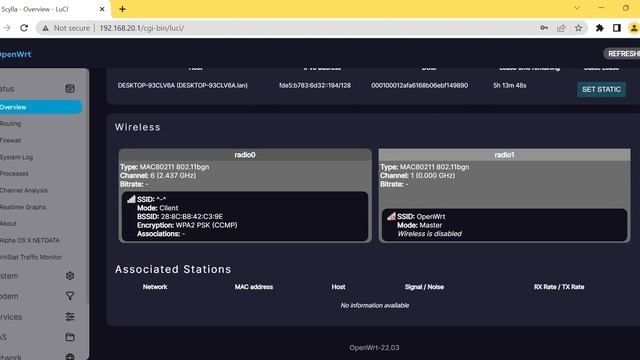 OpenWrt 22.03.3 Alpha OS