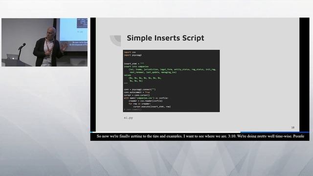 PGConf NYC 2022 Optimal Data Loads by Ben Lis смотреть онлайн
