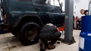 УАЗ ХАНТЕР. КАК ДЕЛАТЬ НЕ НАДО. ЗАМЕНА МАСЛА СПУСТЯ 2 ГОДА