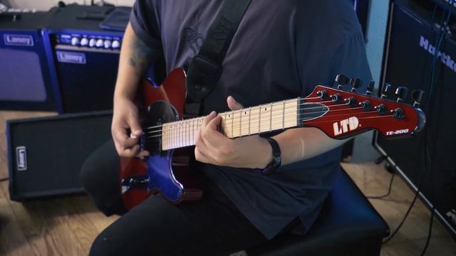 ESP LTD TE-200 SEE THRU BLACK CHERRY смотреть онлайн