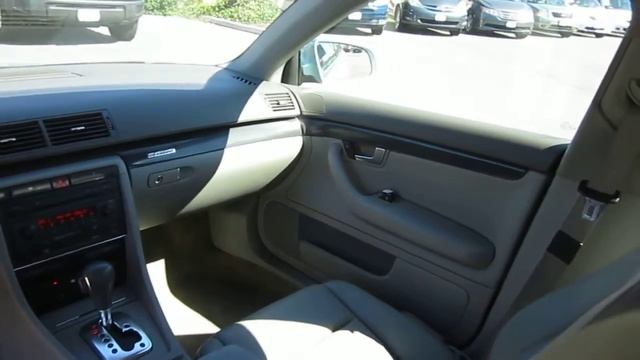 2003 Audi A4, Crystal Blue Metallic - STOCK# 13211BL - Interior смотреть онлайн