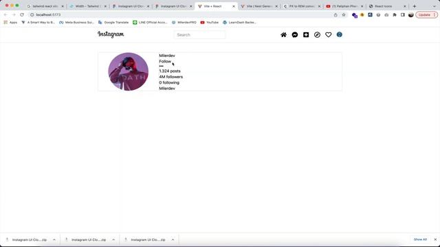 Figma to ReactJS + TailwindCSS สร้าง Instagram UI Clone ?? ? смотреть онлайн