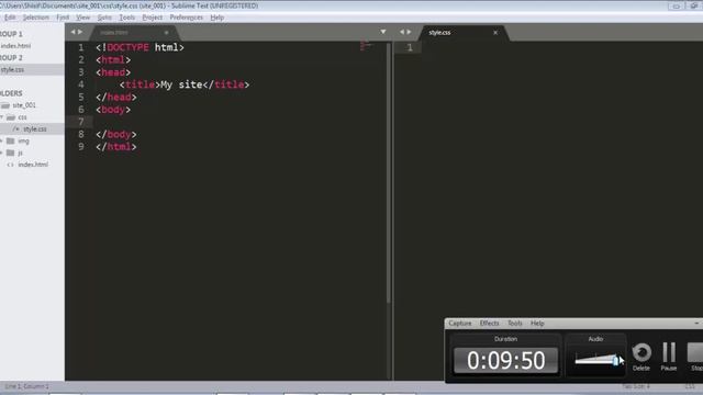 Уроки HTML/CSS. Создание блоков DIV смотреть онлайн