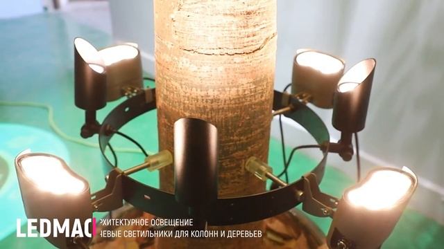 Архитектурные лучевые светильники для колонн и деревьев смотреть онлайн