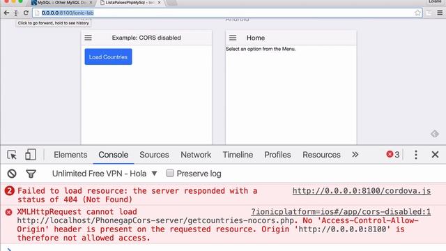 Phonegap e Cordova: Aula 28: Phonegap + Ionic: PHP com MySQL + CORS смотреть онлайн