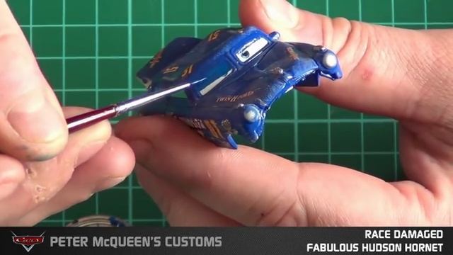 Race Damaged Fabulous Hudson Hornet ... THE MAKING OF (video tutorial) смотреть онлайн