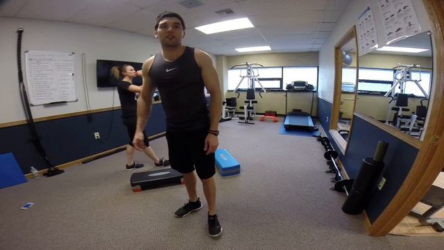 10 Minute Tabata Workout Using a Step смотреть онлайн