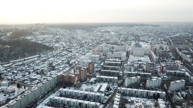 Пенза с высоты птичьего полёта. смотреть онлайн
