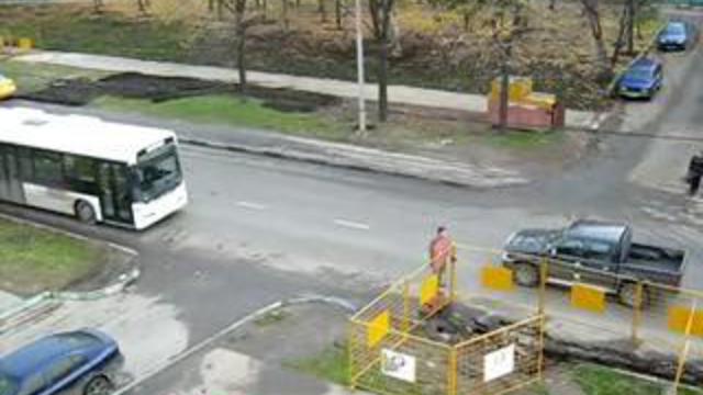 Автобусная пробка. Жость...