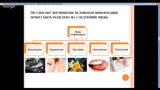 Информатика 8 класс 1-2 неделя Информация и ее свойства смотреть онлайн