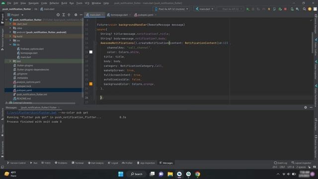 Firebase Push Notification in Flutter for Video Call 2023 -A-Z | flutter video call | FCM | Firebas смотреть онлайн