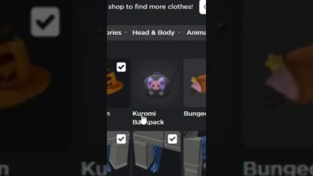 КАК получить КУРОМИ рюкзак в Роблокс в игре My Hello Kitty #shorts смотреть онлайн