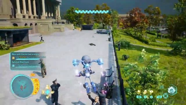 Crypto Probing US Senators Scene - Destroy All Humans Remake