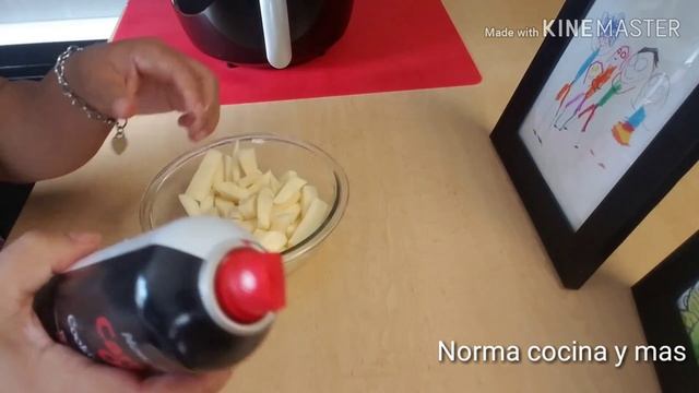 Freidora de aire sin aceite (Power Air fryer xl)por primera ves usandola смотреть онлайн
