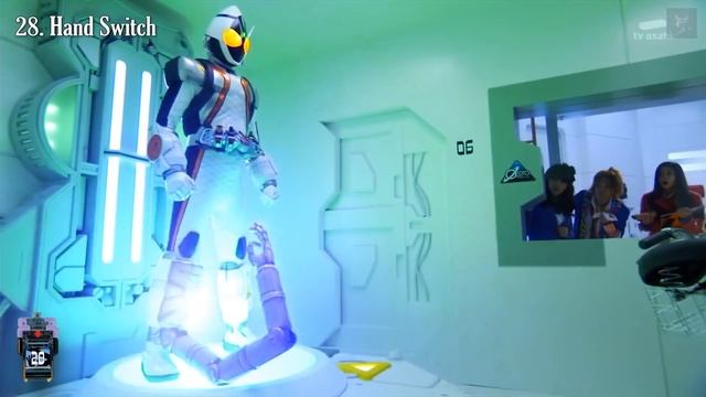 KAMEN RIDER FOURZE - All Switches, Foodroids, Forms and Finisher смотреть онлайн