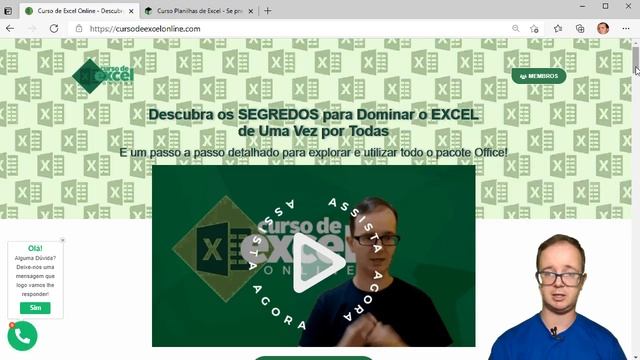 Curso Planilhas de Excel X Curso de Excel Online, qual escolher? смотреть онлайн