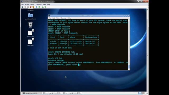 Linux SQL Lab смотреть онлайн