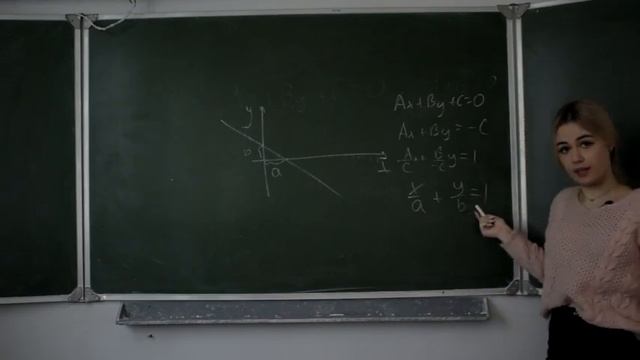 Урок 10: Уравнение прямой на плоскости, часть 1 (теория) смотреть онлайн
