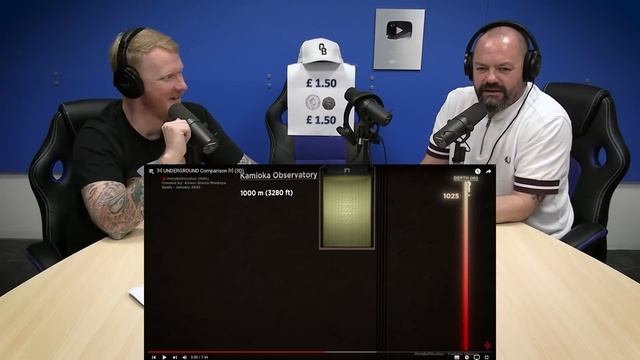 UNDERGROUND Comparison 3D REACTION!! | OFFICE BLOKES REACT!! смотреть онлайн
