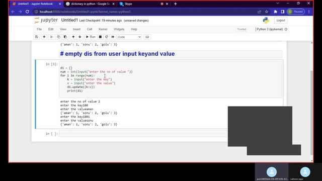 Dictionary In Python In Hindi #8 смотреть онлайн