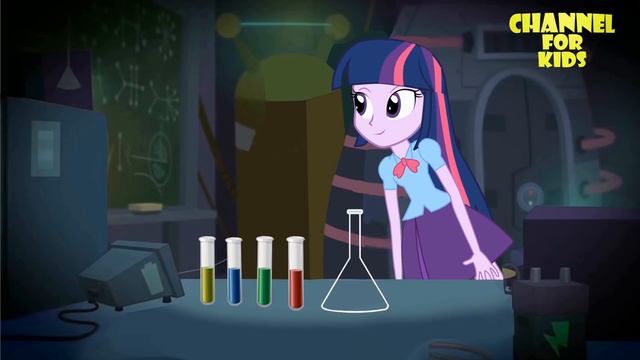 Equestria Girls Transforms with Animation Funny Story Real Life - My Little Pony MLP2017 смотреть онлайн