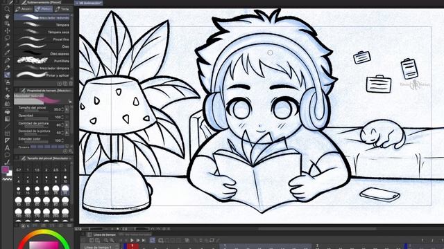 TU PRIMERA ANIMACIÓN! Como animar en Clip Studio PAINT EX/PRO | Kevin Farias смотреть онлайн