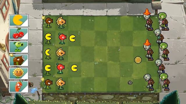Plants vs Zombies Fusion Hack Animation ( Cherry Bomb + Pacman ) смотреть онлайн