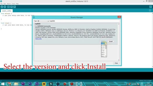 Cara Menambahkan Board ESP8266 / ESP32 Pada Arduino IDE смотреть онлайн