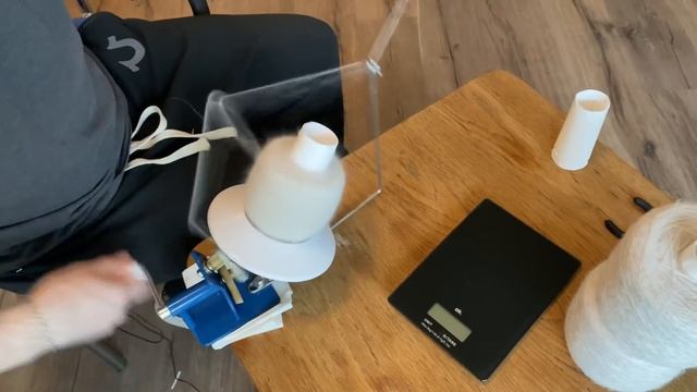 Перематываю бобинную пряжу смотреть онлайн