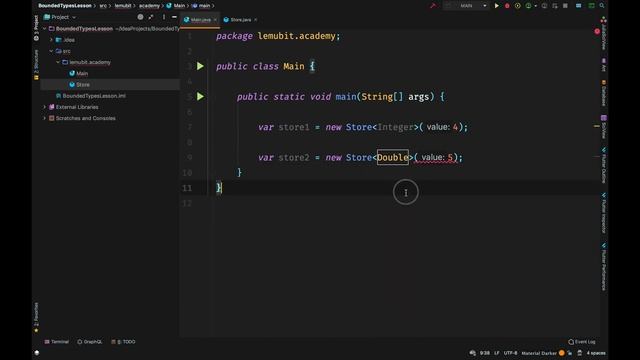 Java Generic Bounded Types - Bounded Generic Types - Using extends in Generics смотреть онлайн