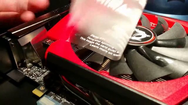MSI GTX 970 Gaming 4G Very Sticky Sticker Peel смотреть онлайн