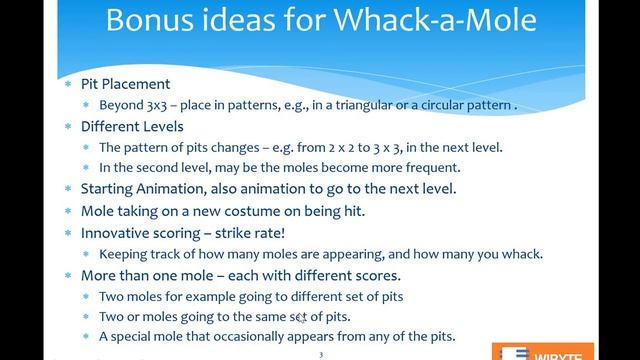 Bonus Ideas for Whack a Mole Game смотреть онлайн
