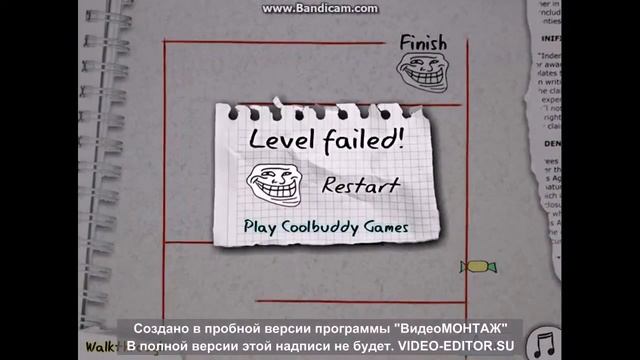 Индитреш TrollFace quest 1 с Jongames (Конфетка000) смотреть онлайн
