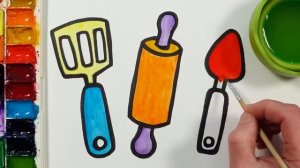 Рисуем фломастерами. Простой милый рисунок. Рисование для детей