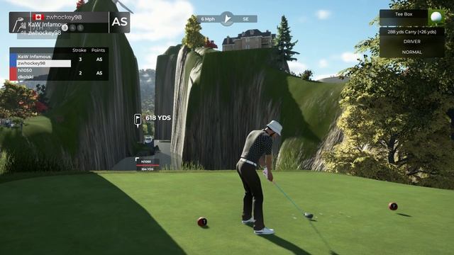 PGA Tour 2K21 Craziest Custom Course Ever! смотреть онлайн