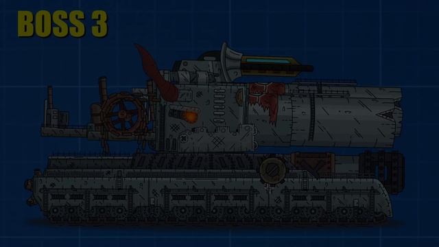 BOSS 1, BOSS 2, BOSS 3, BOSS 4 - Эволюция Гибридов - Мультики про танки смотреть онлайн