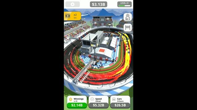 Idle Tap Racing! Max Level - Gameplay (Android) смотреть онлайн