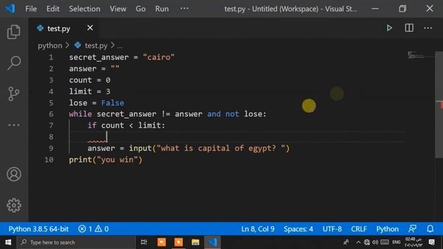 #35 كورس بايثون بالعربي | انشاء لعبة الاسئلة بالبايثون смотреть онлайн