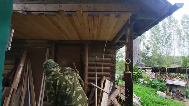 Как ровно распилить бревно вдоль смотреть онлайн